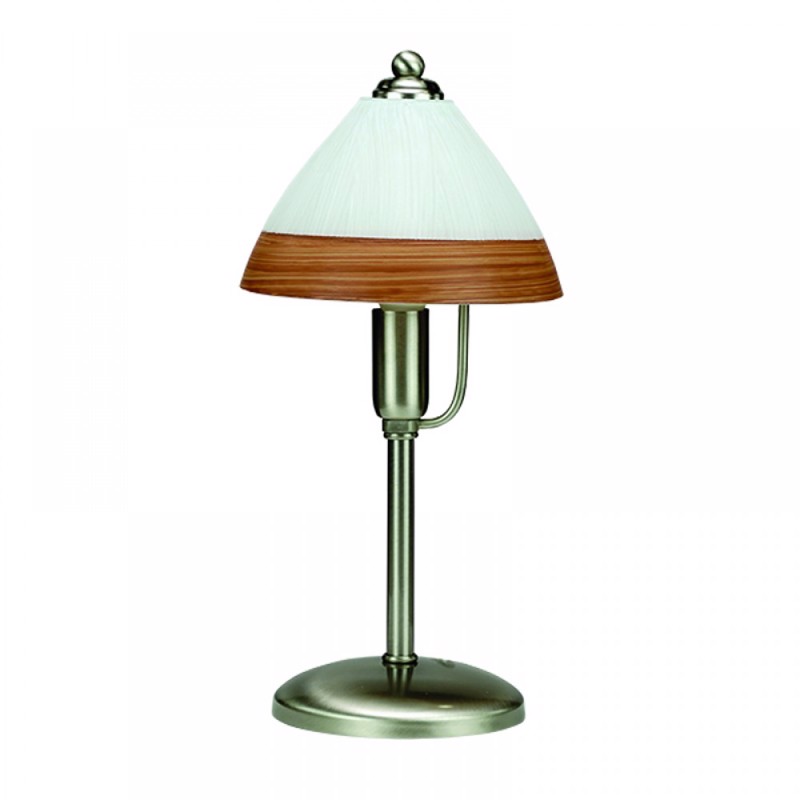 inLight - ΣΗΜΑΝΤΙΚΟ: Σε περίπτωση διαφοράς τιμής από το κατάστημα ισχύει παντα και μόνο η τιμή του καταστήματος INLIGHT ΕΠΙΤΡΑΠΕΖΙΟ ΦΩΤΙΣΤΙΚΟ ΜΕΤΑΛΛΙΚΟ/ΓΥΑΛΙΝΟ ΚΑΦΕ E1